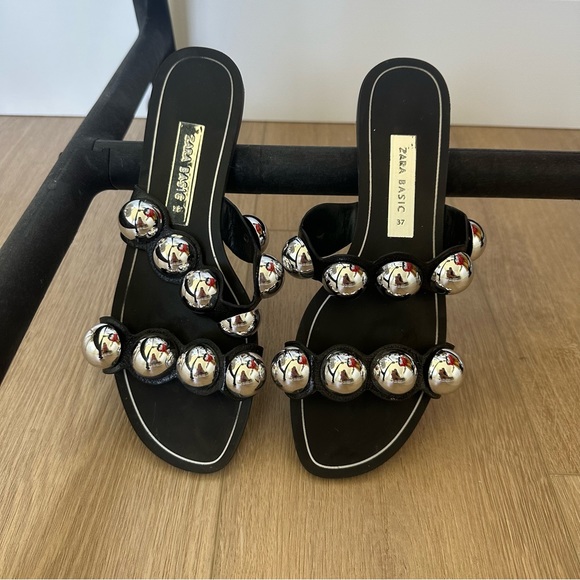 Zara Shoes - Zara Black Sandals